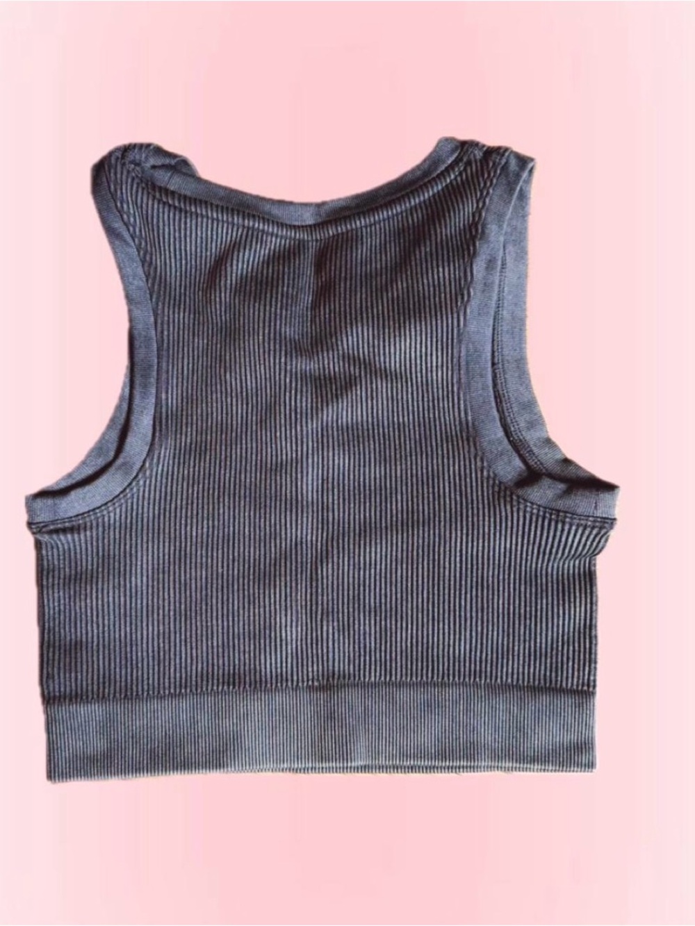 AERIE Ribbed Crop Tank Top - Picture 2 of 3